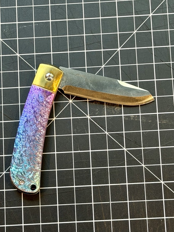 Aptas Rough Ryder Titanium Slipjoint